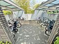 屋根付きで雨風...