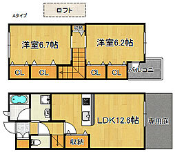 カメーリア1・2号館 2階