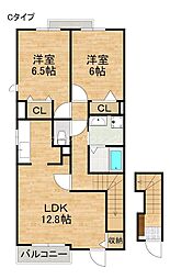 ダンデライオンB棟 2階/-
