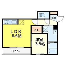 ディール北浦和II 201 ｜ 埼玉県さいたま市浦和区北浦和５丁目8-18（賃貸アパート1LDK・2階・32.81㎡） その2