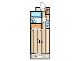 ミレニアム北浦和A棟 521 ｜ 埼玉県さいたま市浦和区針ヶ谷１丁目5-1（賃貸マンション1R・5階・24.13㎡） その2