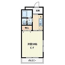 グリーンパーク中浦和 203 ｜ 埼玉県さいたま市南区鹿手袋１丁目10-8（賃貸マンション1K・2階・30.37㎡） その2