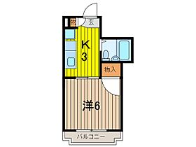 スパックス南浦和 303 ｜ 埼玉県さいたま市南区南浦和３丁目13-15（賃貸マンション1K・3階・20.81㎡） その2