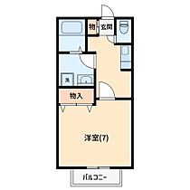 プリシェール桜坂 105 ｜ 埼玉県さいたま市南区大字大谷口596-1（賃貸アパート1K・1階・26.41㎡） その2