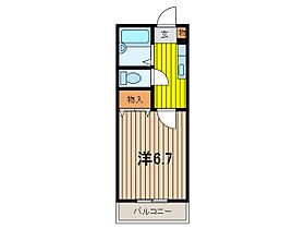 クライム 202 ｜ 埼玉県さいたま市緑区東浦和４丁目1-8（賃貸アパート1K・2階・22.96㎡） その2