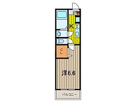 リブリ・辻 306 ｜ 埼玉県さいたま市南区辻５丁目3-33（賃貸マンション1K・3階・22.35㎡） その2