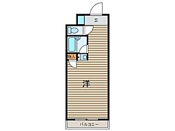 ステージコート浦和常盤 ワンルームの間取図画像