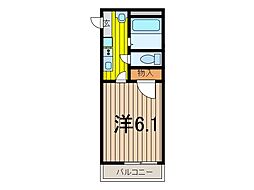 T&Y 1Kの間取図画像