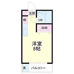 間取図画像 ワンルーム