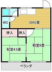 間取図画像 2DK