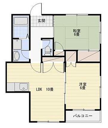 尾野スカイハイツ3_間取り_0