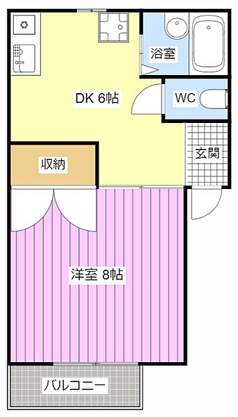 コーポアネシス 105｜静岡県浜松市中央区富塚町(賃貸アパート1DK・1階・30.11㎡)の写真 その2