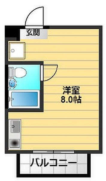 コーポプチII 301｜静岡県浜松市中央区初生町(賃貸アパート1R・3階・23.70㎡)の写真 その2