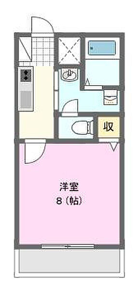 フレアコート 103｜静岡県浜松市中央区佐藤１丁目(賃貸アパート1K・1階・27.08㎡)の写真 その2