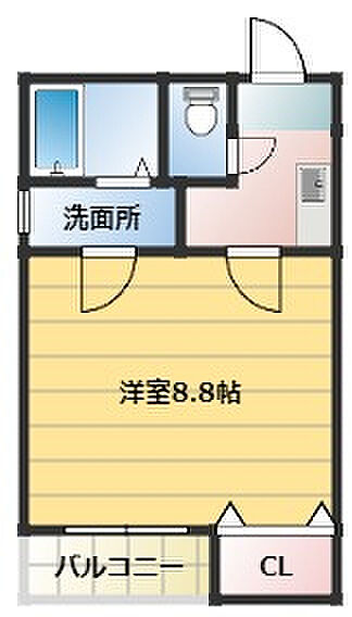 クレフラスト駅南大通り 102｜静岡県浜松市中央区北寺島町(賃貸アパート1K・1階・25.52㎡)の写真 その2