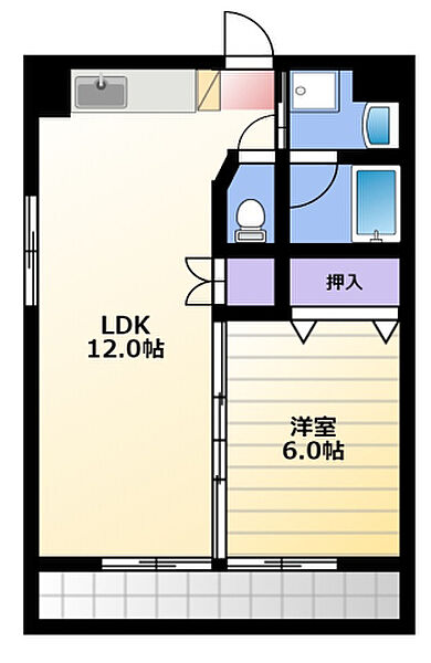 レイクコート富塚 104｜静岡県浜松市中央区富塚町(賃貸マンション1LDK・1階・38.88㎡)の写真 その2