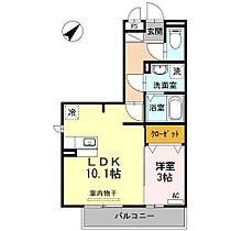 プリマテラッセ 308 ｜ 静岡県浜松市中央区和合町（賃貸アパート1LDK・3階・35.35㎡） その2