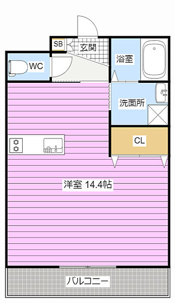 N.ハイヒルズ 205｜静岡県浜松市中央区高丘北３丁目(賃貸マンション1R・2階・32.64㎡)の写真 その2