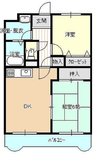 ビースマイル 302｜静岡県浜松市中央区曳馬５丁目(賃貸マンション2DK・3階・50.89㎡)の写真 その2