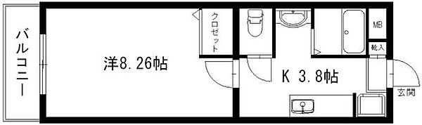 モルト 106｜静岡県浜松市中央区高丘北２丁目(賃貸マンション1K・1階・26.52㎡)の写真 その2