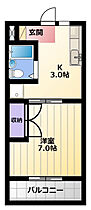 ハイツ入野 303 ｜ 静岡県浜松市中央区入野町（賃貸マンション1K・3階・24.50㎡） その2