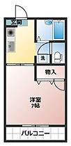 ユイットベルピエル 205 ｜ 静岡県浜松市中央区子安町（賃貸アパート1K・2階・24.70㎡） その2