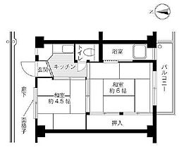 🉐敷金礼金0円！🉐ビレッジハウス篠原5号棟