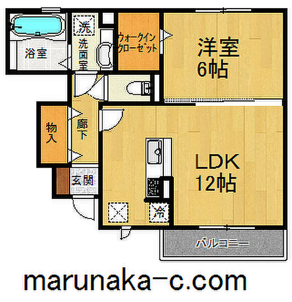 ラペズマン 102｜神奈川県相模原市緑区下九沢(賃貸アパート1LDK・1階・44.30㎡)の写真 その2