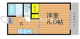 光岡コーポ  ｜ 岡山県岡山市北区宿本町（賃貸アパート1K・2階・25.00㎡） その2