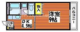 カーサ・ディオス  ｜ 岡山県岡山市北区奉還町4丁目（賃貸マンション1DK・4階・31.00㎡） その2