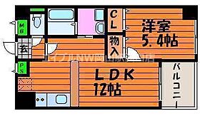 クレストシティ中井町  ｜ 岡山県岡山市北区中井町2丁目（賃貸マンション1LDK・4階・43.06㎡） その2