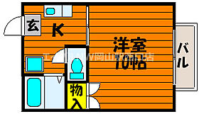 バウエルエスポワール  ｜ 岡山県岡山市北区伊福町3丁目（賃貸マンション1K・3階・28.49㎡） その2