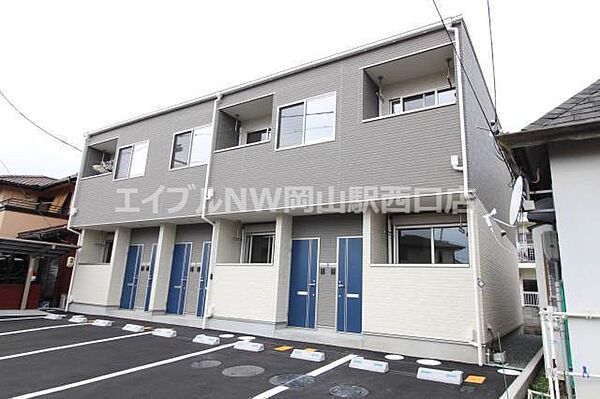 ラック南方 ｜岡山県岡山市北区南方4丁目(賃貸アパート1LDK・2階・41.36㎡)の写真 その1