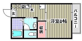 ハウスイソシマ  ｜ 岡山県岡山市北区伊福町3丁目（賃貸アパート1K・1階・23.18㎡） その2