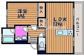 スペース0729  ｜ 岡山県岡山市北区西崎本町（賃貸マンション1LDK・2階・42.39㎡） その2