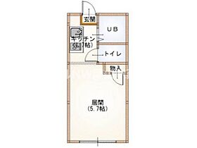 サンコーポ原  ｜ 岡山県岡山市北区原1151-1（賃貸アパート1K・1階・17.39㎡） その2