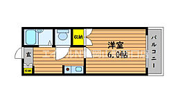 サンシャインα  ｜ 岡山県岡山市北区伊島町3丁目（賃貸アパート1K・1階・21.15㎡） その2