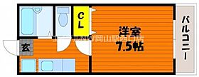 岩田ビル第一  ｜ 岡山県岡山市北区昭和町（賃貸マンション1K・5階・27.53㎡） その2