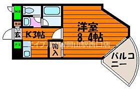 ルシェール  ｜ 岡山県岡山市北区津島笹が瀬（賃貸マンション1K・3階・25.00㎡） その2