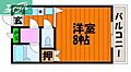 プリメゾン岡山南方3階3.5万円