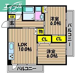 レジデンス齊藤II 2階