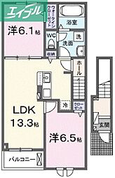 グラン ボヌール 2階