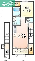 リヴェールメゾン 2階