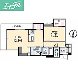 ベレオガーデンズ北方 2階