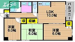 エクセレント津島A棟 2階
