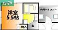 ビッグバーンズマンション伊島G2階1.9万円