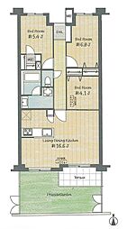 物件画像 &lt;VECS&gt;アークリバベル多摩川　1階　南向き／専用庭付