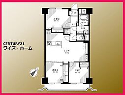 東京メトロ東西線 西葛西駅 徒歩10分 3LDKの間取り