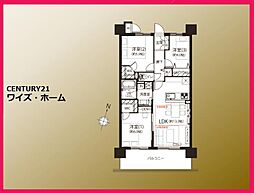 間取図画像 3LDK