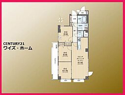 三井馬事公苑南ハイツ 3LDKの間取図画像